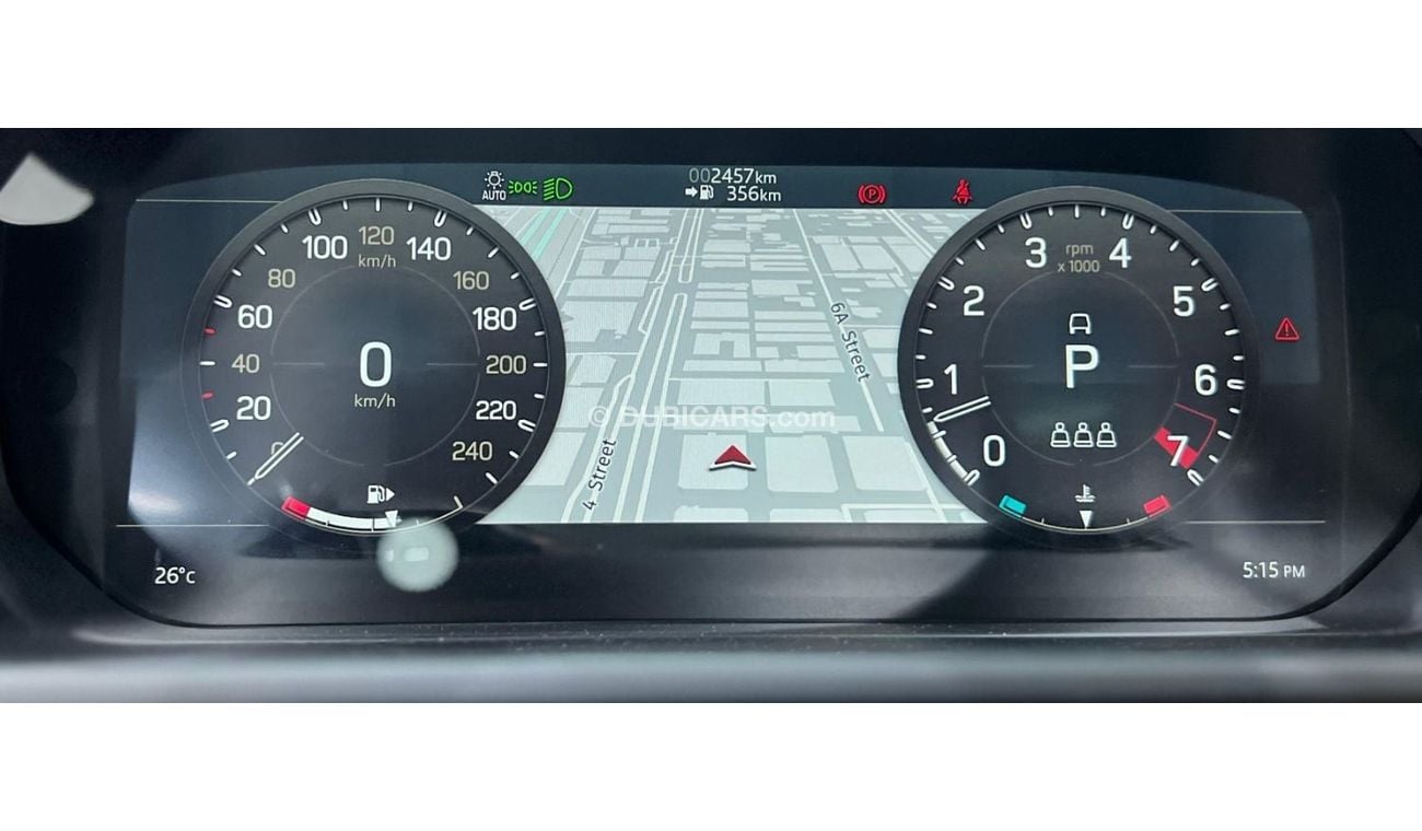 لاند روفر ديفندر 2023 Land Rover Defender 110 P400 HSE, 2026 Land Rover Warranty, 2028 Land Rover Service Pack, GCC