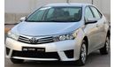 Toyota Corolla Toyota Corolla 2016 1.6 GCC in excellent condition No. 2 accidents, very clean from inside and outsi