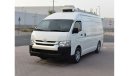 تويوتا هاياس 2017 | TOYOTA HIACE HIGH-ROOF PANEL | CHILLER VAN 3-SEATER | LOW MILEAGE | 5-DOORS | GCC | VERY WELL