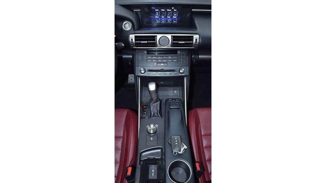 Lexus IS350 EXCELLENT DEAL for our Lexus IS350 F-Sport ( 2016 Model ) in Blue Color GCC Specs