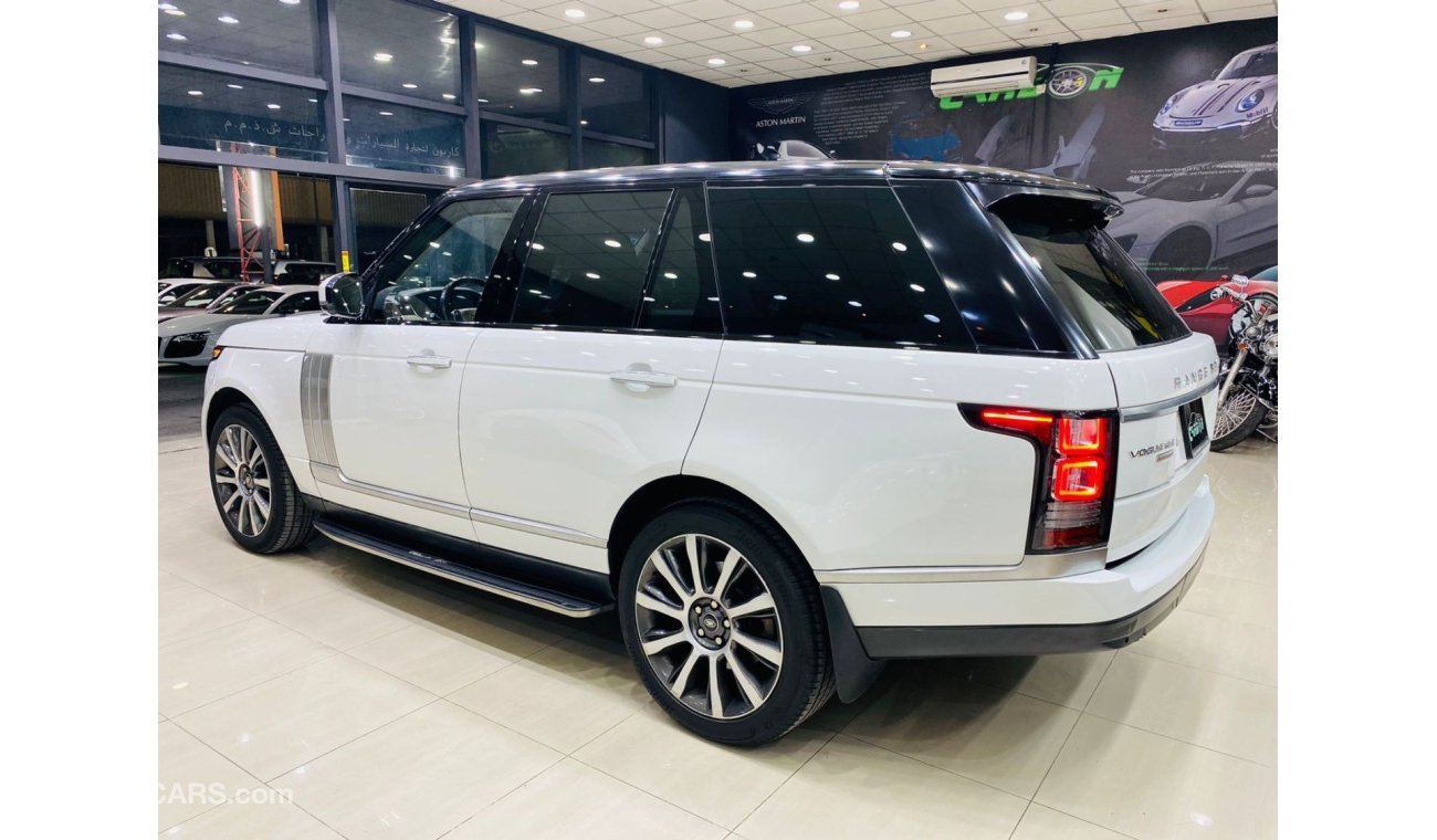 لاند روفر رانج روفر فوج RANGE ROVER VOGUE 2016 GCC IN VERY BEAUTIFUL CONDITION FOR 169K AED INCLUDING FREE INSURANCE+REG.+WA