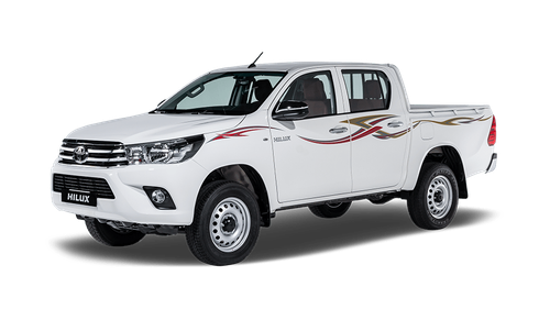 Toyota Hilux GL 2 2.4L AWD Hilux 4x4 Double Cabin Pick up 2400 cc manual transmission