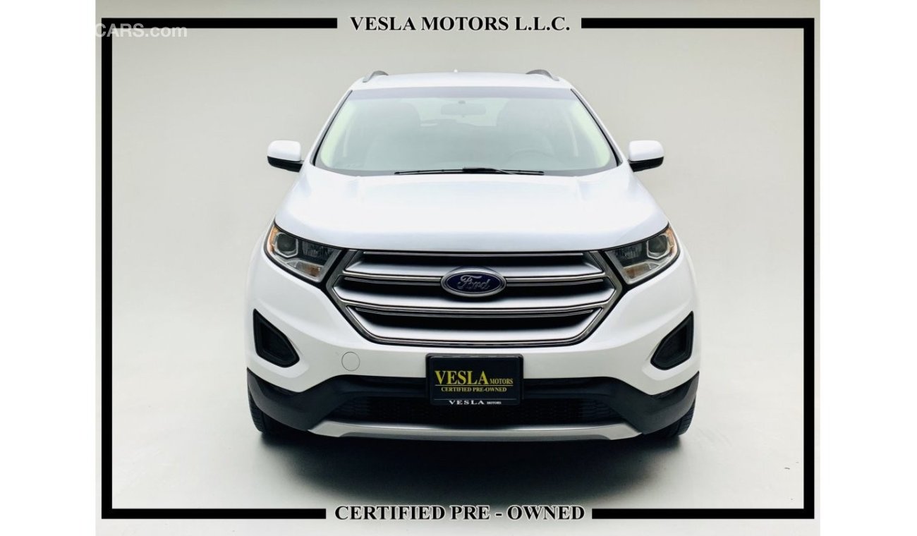 Ford Edge *LEATHER SEAT + NAVIGATION + EcoBoost + CAMERA / GCC / 2017 / UNLIMITED MILEAGE WARRANTY / 1,069 DHS