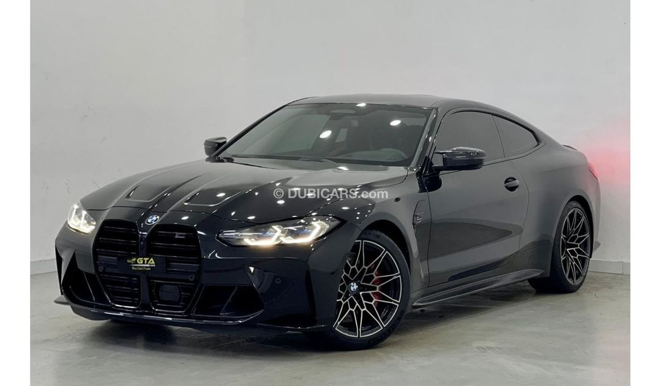 BMW M4 2021 BMW M4 Competition, M Exterior Package Carbon, Full Service History, Warranty, GCC