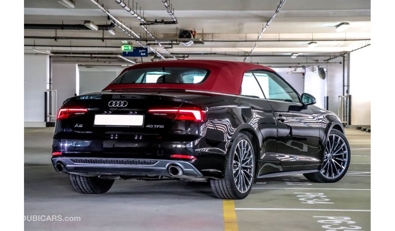 Audi A5 2019 GCC Under Agency warranty