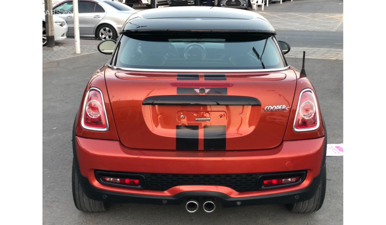 Mini Cooper S Coupé MINI COPPER S MODEL 2014 car perfect condition full option panoramic roof leather seats back camera