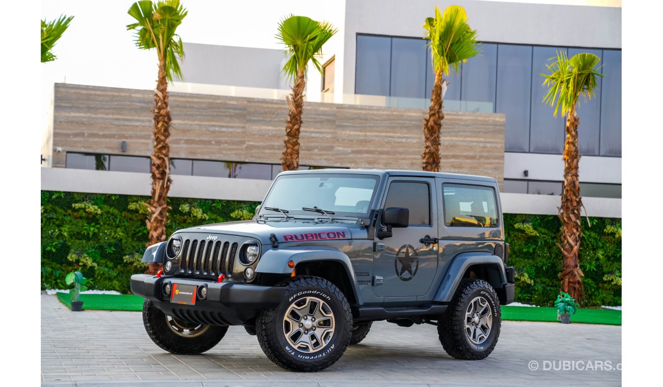 Used Jeep Wrangler Rubicon |1,995  (4 Years) | 0% Downpayment |  Immaculate Condition! 2014 for sale in Dubai - 470634