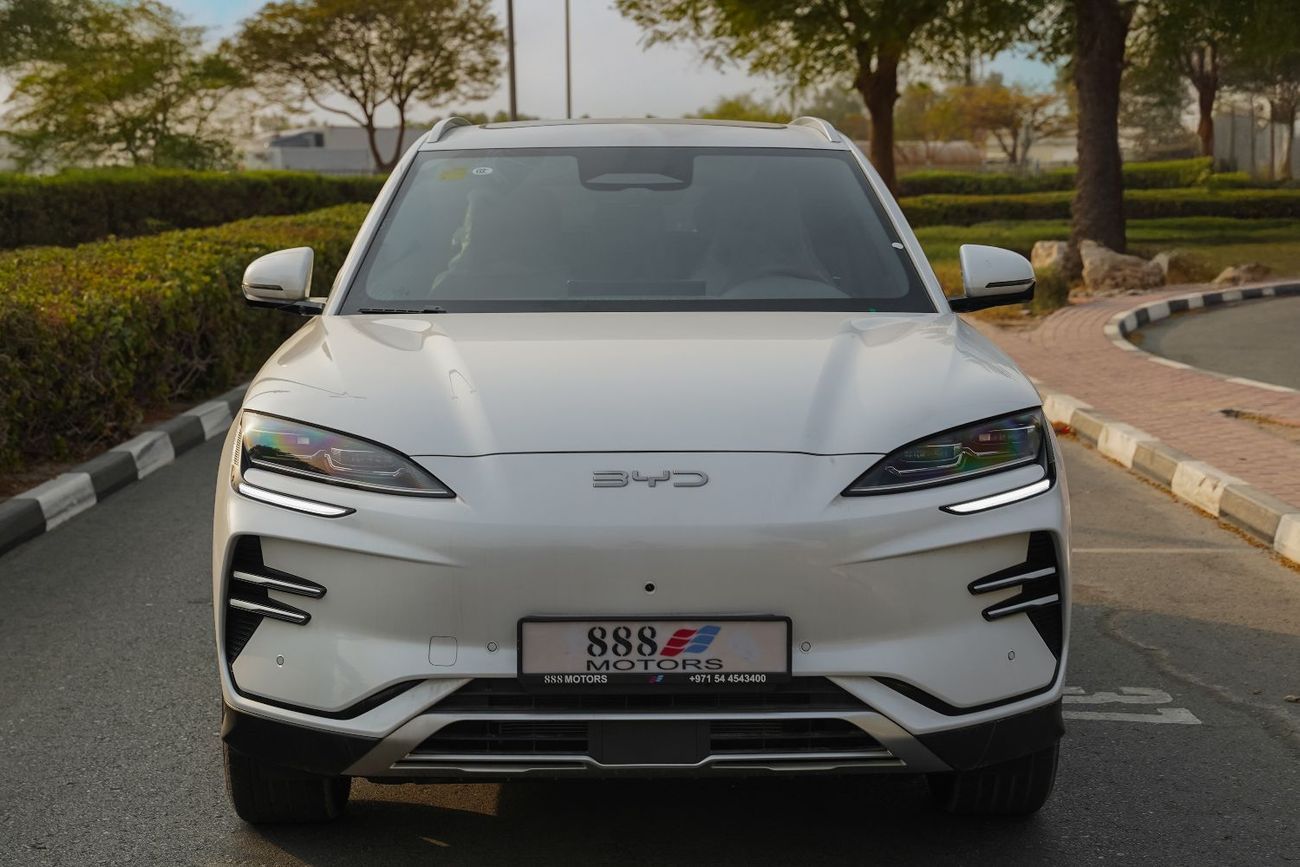 بي واي دي سونغ بلس 2025 BYD Song Plus Smart Driving Edition 605km Flagship White 0Km