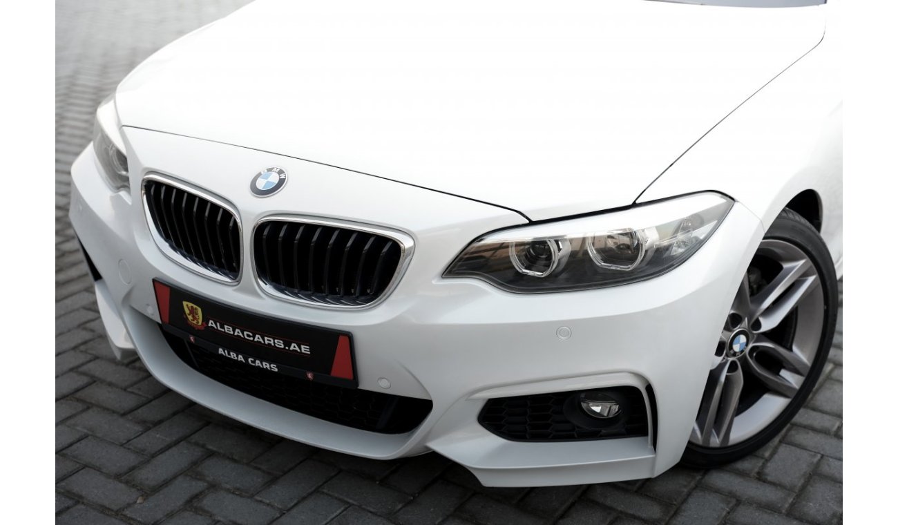 BMW 220i M sport Kit | 2,152 P.M  | 0% Downpayment | Magnificient Condition!