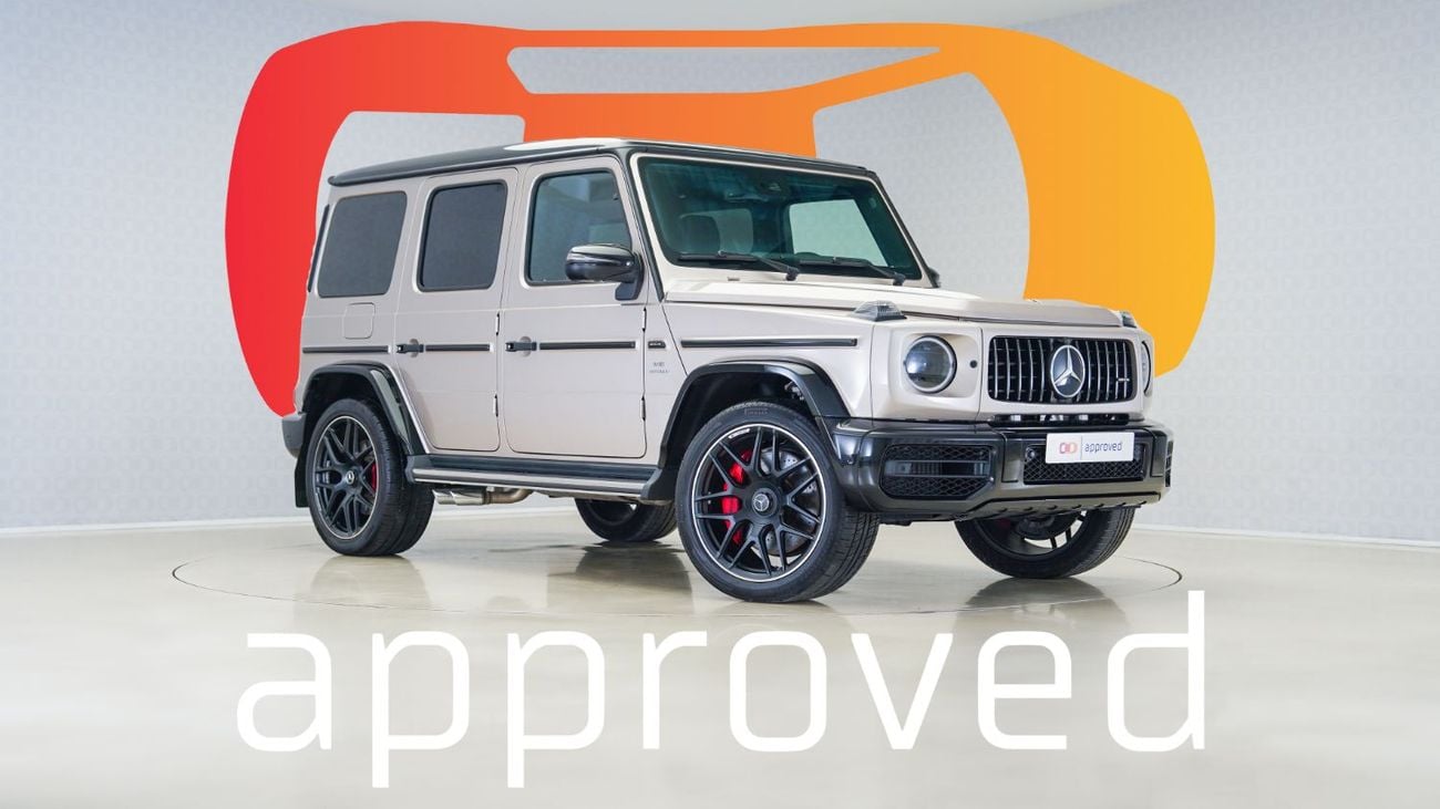 Mercedes-Benz G 63 AMG 4MATIC SUV | AED 12,145 PM | Up to 3 Years unlimited Warranty |