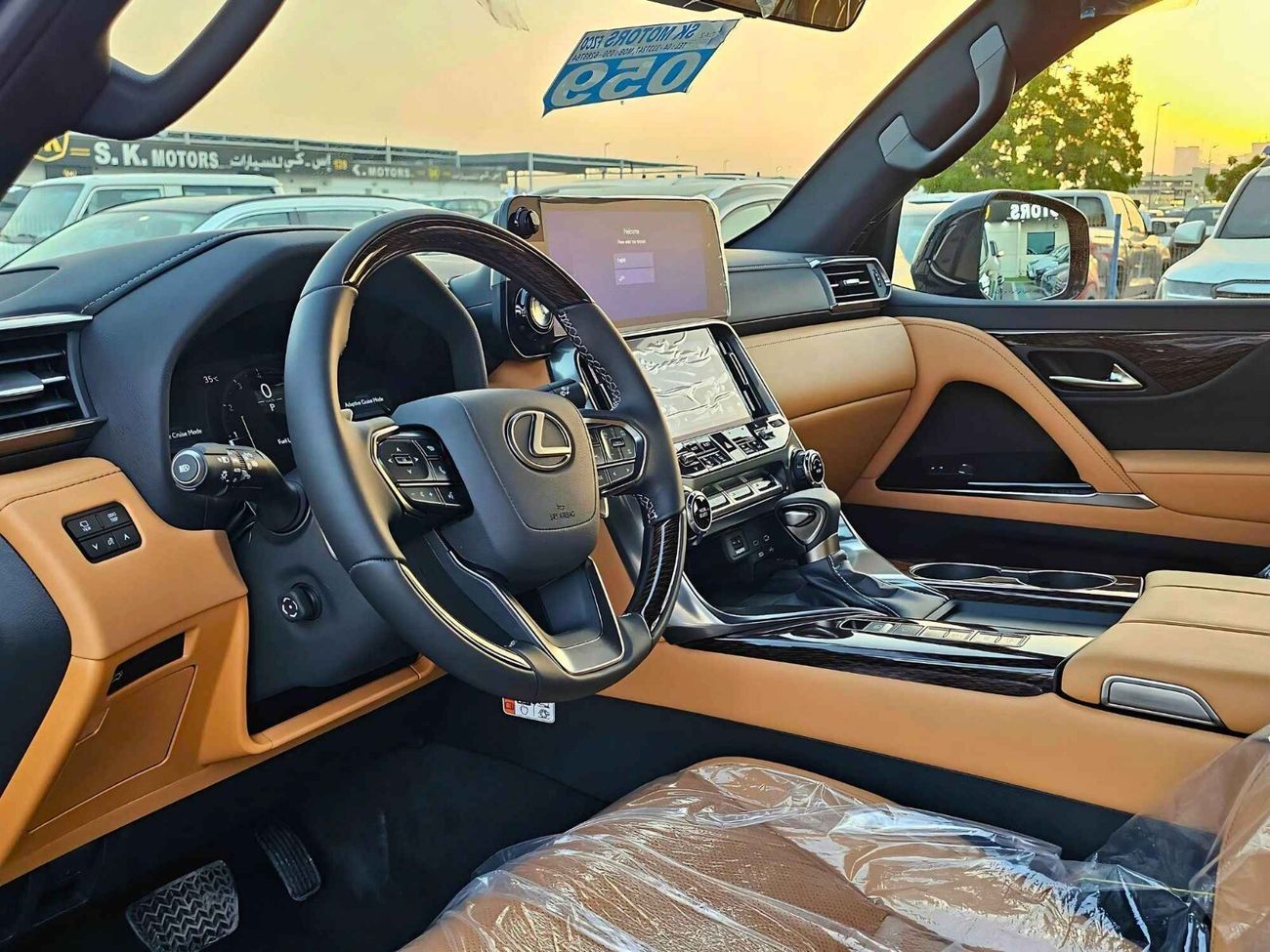 لكزس LX 600 TURBO PLUS / 3.5L V6 / POWER SEATS / 360* CAMERA/ SUNROOF / HIGH OPTION (CODE # LXTSO)