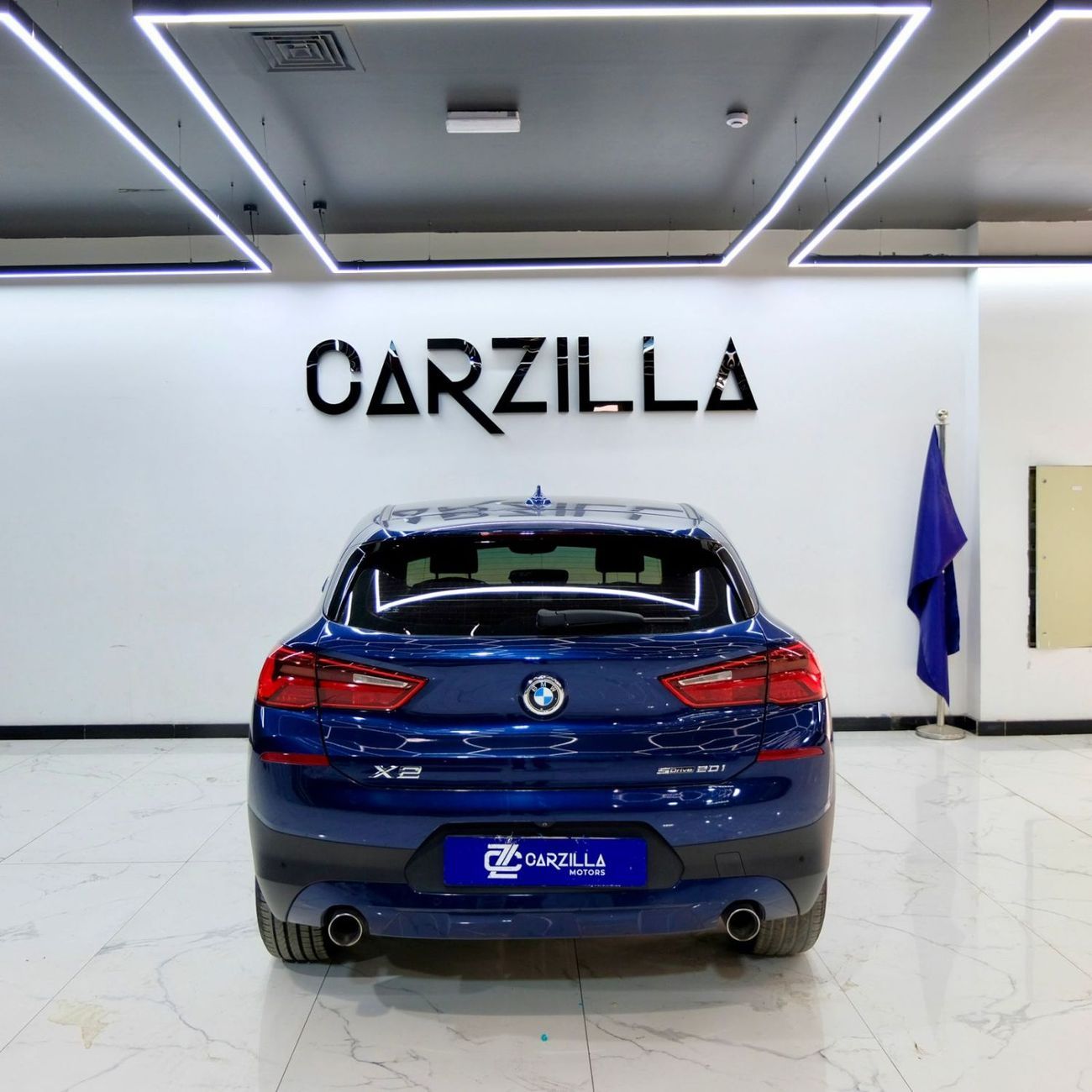 BMW X2 sDrive20i 2.0L BMW X2 2020 SDrive 20i- Blue | GCC Specs | Perfect Condition