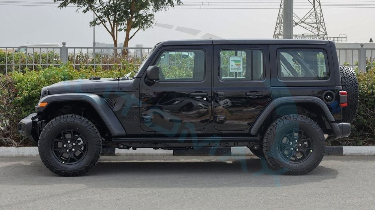 جيب رانجلر ( Eid al-Adha Offer ) Unlimited Willys V6 3.6L 2026 GCC Witn 3 Years or 60,000 Km Warranty @Official