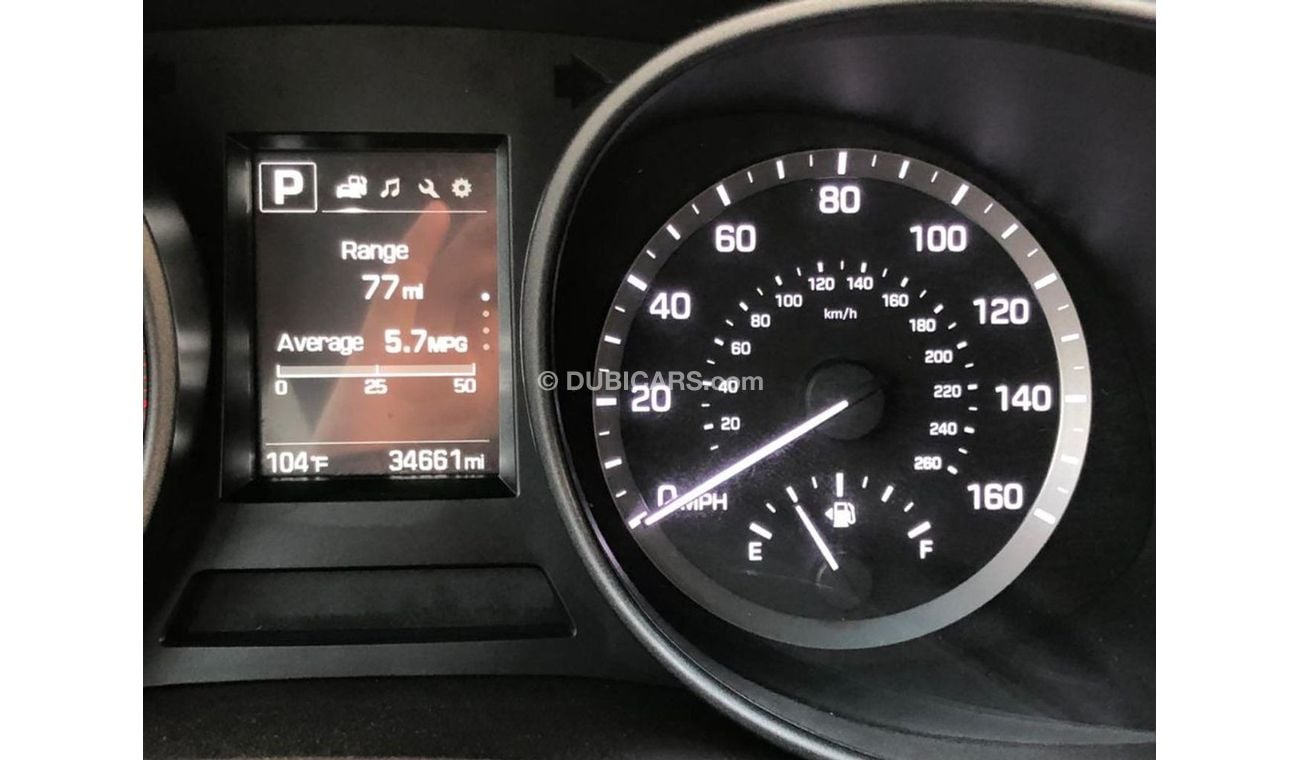 Hyundai Santa Fe HYUNDAI SANTA FE BLACK 2017 US SPECS