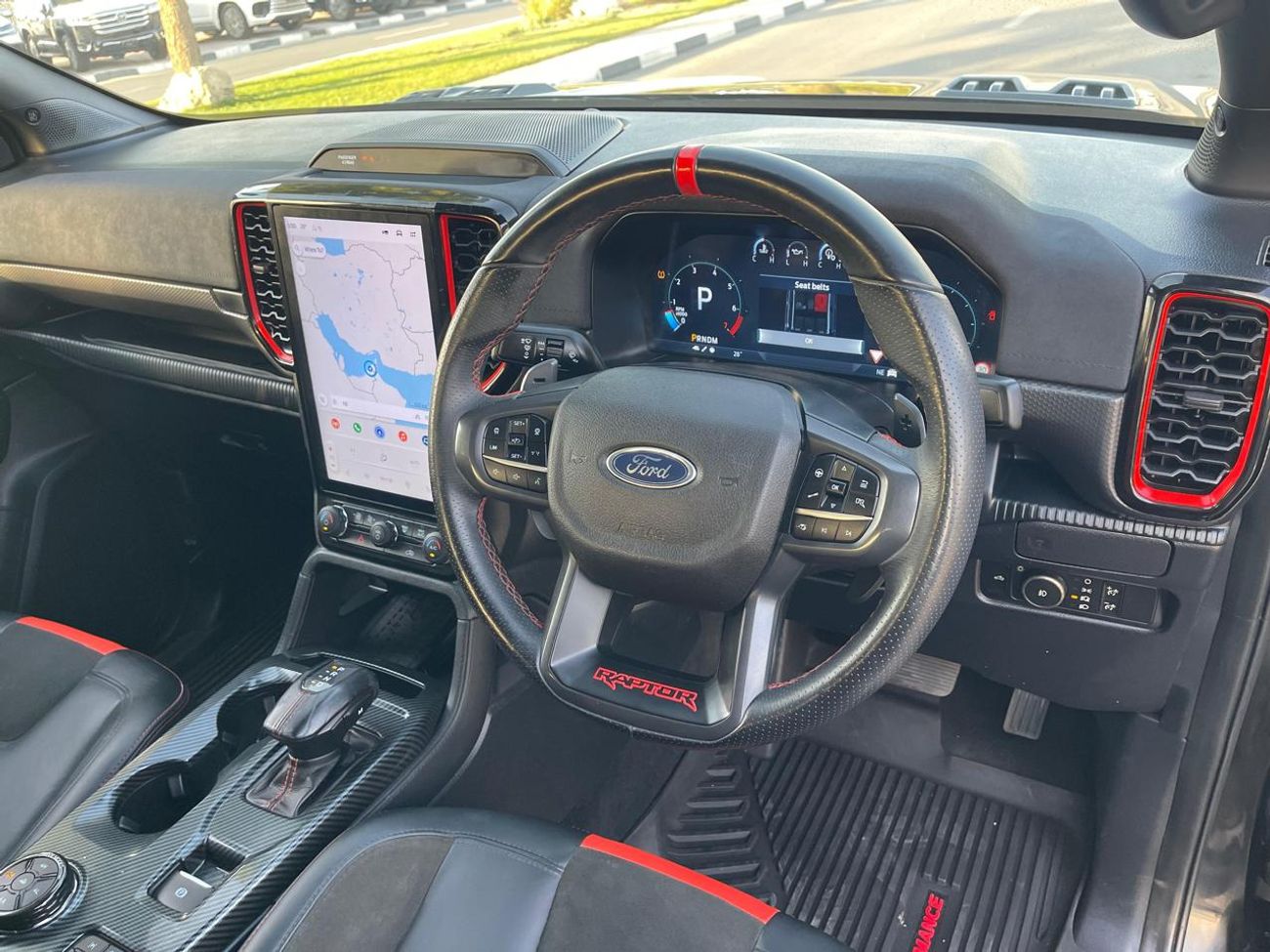 Ford Ranger Raptor Ford Ranger Raptor 2024 Model 3.0L v6 petrol Engine Colour Black push start Transmission Automatic I