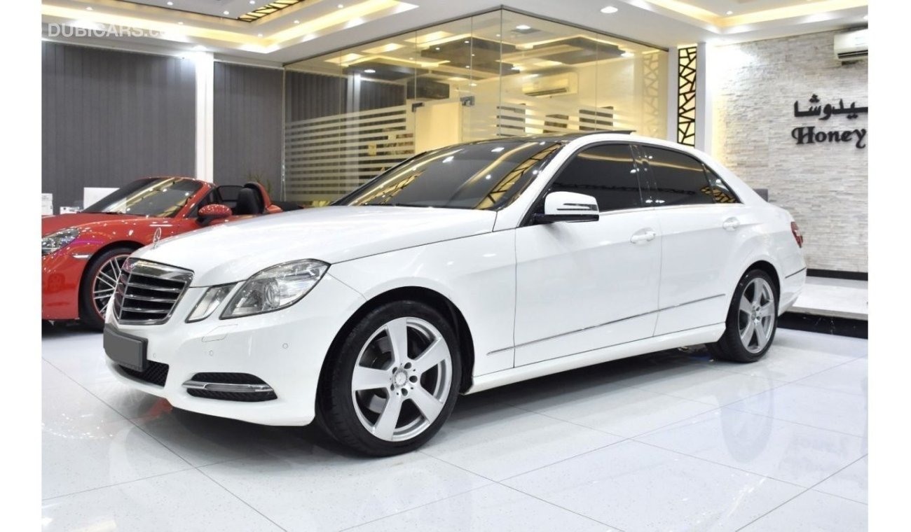 مرسيدس بنز E300 EXCELLENT DEAL for our Mercedes Benz E300 ( 2013 Model ) in White Color GCC Specs