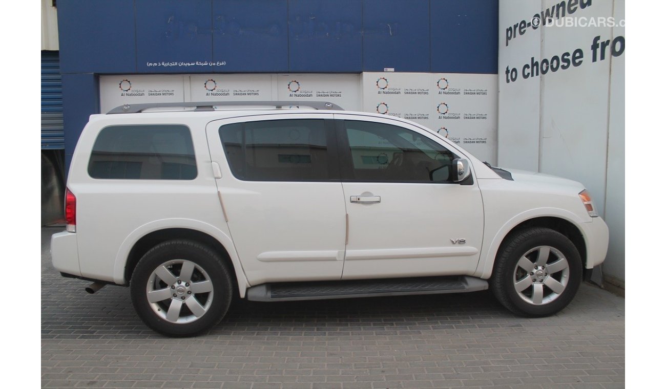 Nissan Armada 5.6L V8 WHITE 2008 MODEL