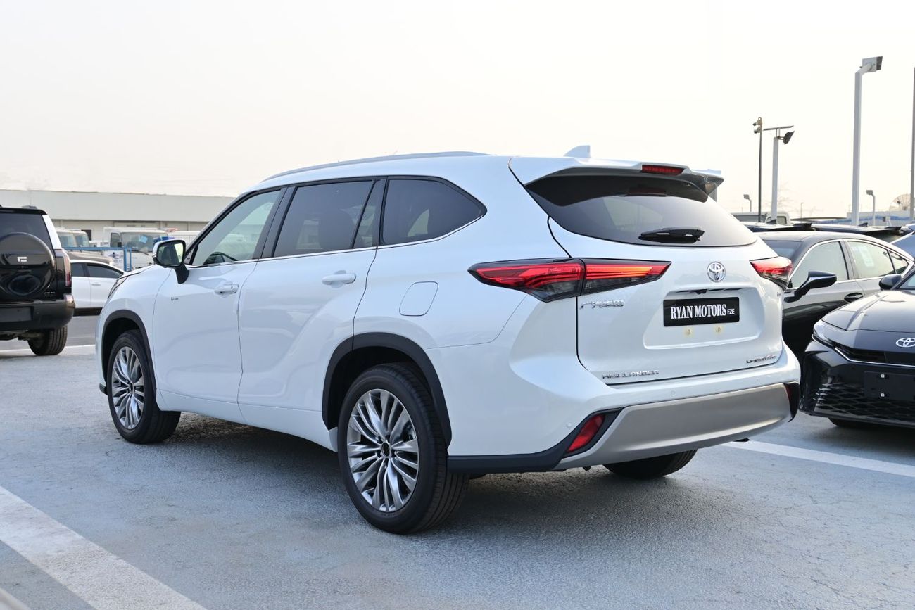 Toyota Highlander Toyota Highlander Limited 2.5L Hybrid Model 2025 Color White