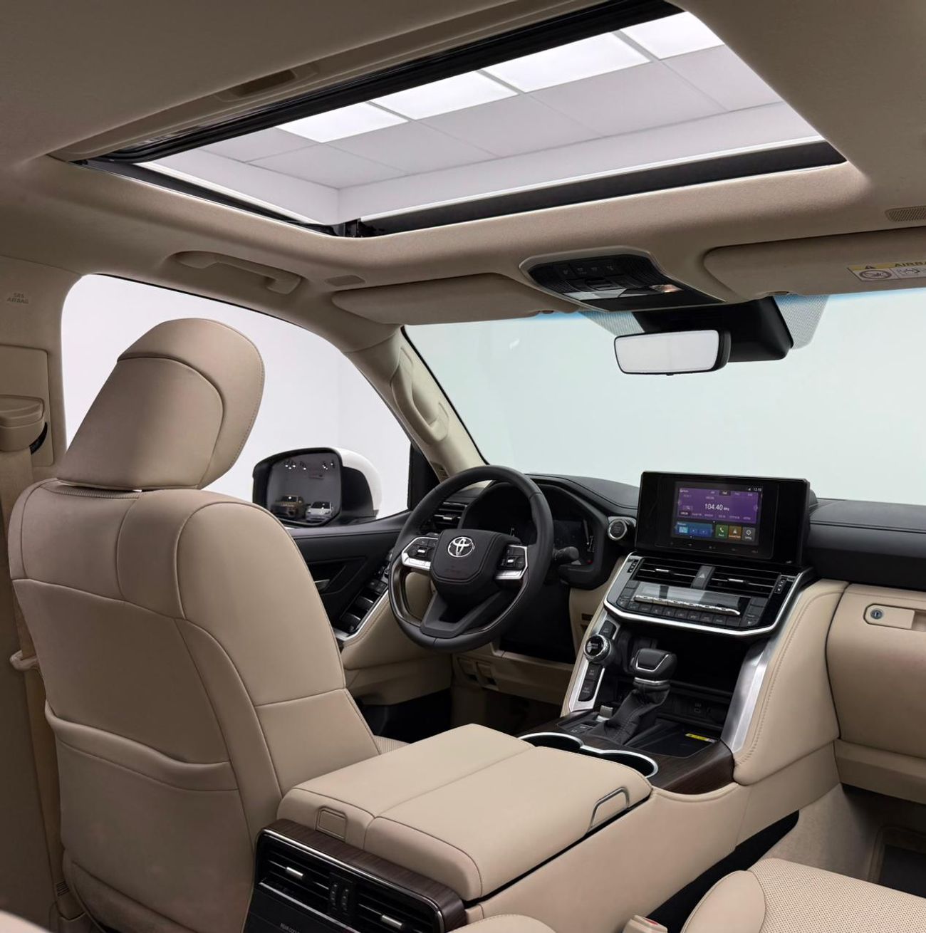 تويوتا لاند كروزر GXR 4.0L 2025 Toyota Land Cruiser GXR Top, Toyota Warranty + Service Pack, Low Km, 7 Seater, GCC