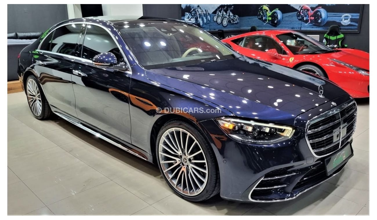 Mercedes-Benz S 580 4M Exclusive MERCEDES S580 4MATIC 2022 IN PERFECT CONDITION WITH ONLY 6K KM FOR 445K AED