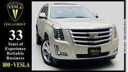 Cadillac Escalade PLATINUM + SPECIAL INTERIOR + 4WD + CHROME PACKAGE / GCC / 2015 / UNLIMITED KMS WARRANTY / 1,859DHS