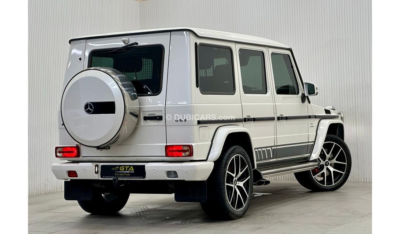 Mercedes-Benz G 63 AMG 2016 Mercedes Benz G63 AMG 463 Edition, Warranty, Service History, GCC