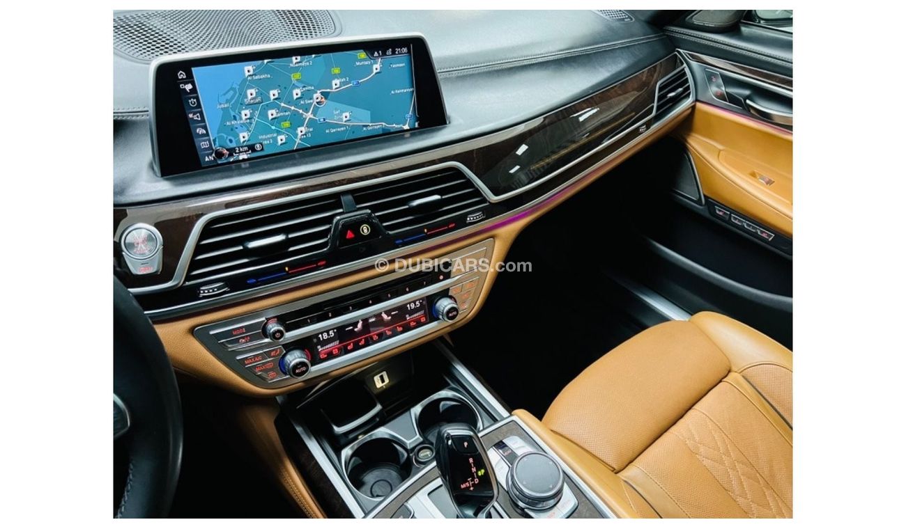 BMW 740Li Luxury GCC .. FSH .. Perfect Condition .. V6 .. Top Range
