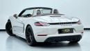 Porsche 718 Boxster GTS 4.0L A/T 2023 Porsche 718 Boxster GTS 4.0 Cabriolet, April/2027 Porsche Warranty, Porsche Full S