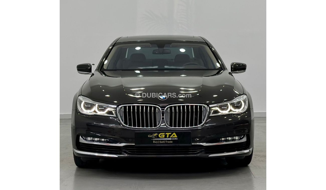 بي أم دبليو 740Li لاكجري 2017 BMW 740Li, BMW Service Pack 2025, BMW Service History, Low kms, GCC Specs