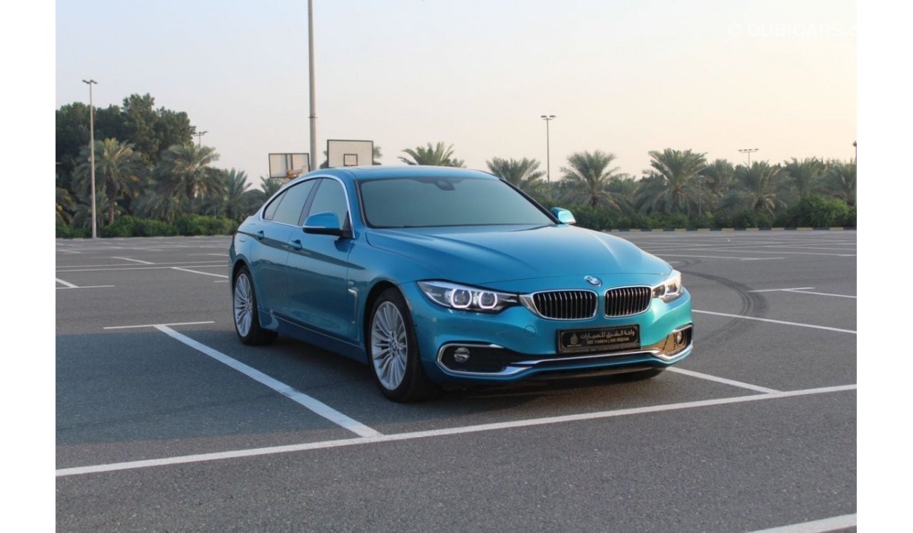 بي أم دبليو 420 Std BMW 420 GRAND COUPE  موديل 2019 مواصفات يابانية بحالة ممتازة