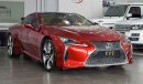 Lexus LC500 / Warranty until April 2022 / GCC Specifications