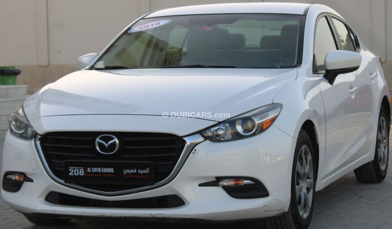 مازدا 3 S مازدا 3 2018 خليجي بحالة ممتازة بدون حوادث بدون صبغ