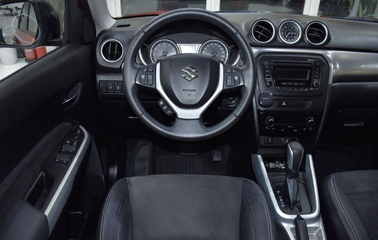 Suzuki Vitara EXCELLENT DEAL for our Suzuki Vitara ( 2017 Model ) in Red Color GCC Specs