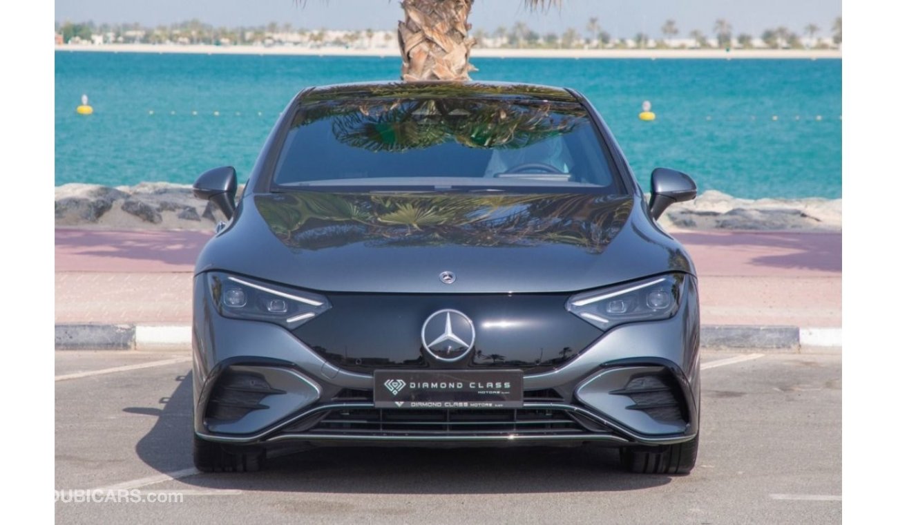 مرسيدس بنز EQE 350+ Mercedes EQE 350+ Gray Battery Range 660 KM Panoramic 2023 Germany ZERO KM 2 Years Warranty