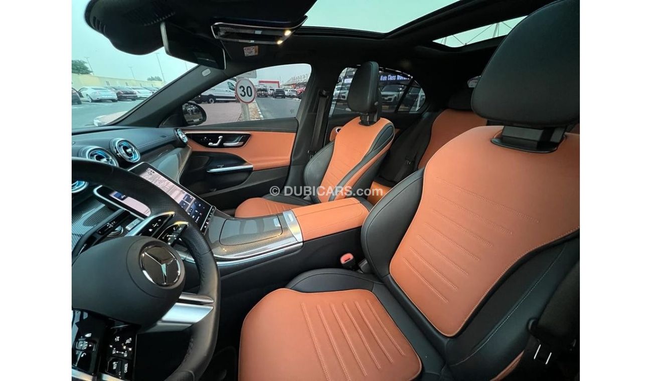 Mercedes-Benz C 200 MERCEDES BENZ C200 2023 GCC 1.5L AMG PACKAGE UNDER WARRANTY 5 YEARS SERVICE CONTRACT