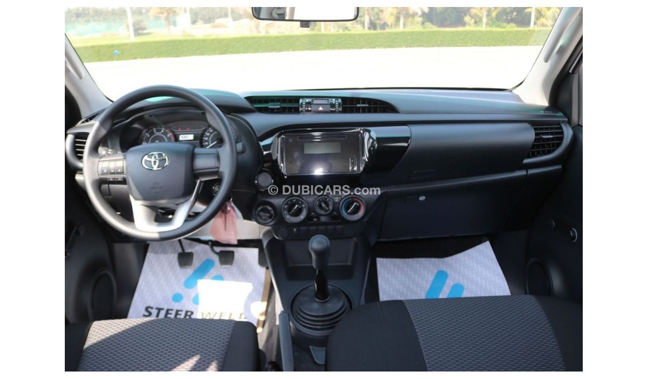 تويوتا هيلوكس 2022 | BASIC DLX D/C M/T 2.4L 4X4 DIESEL, FABRIC SEATS WITH GCC SPECS - EXPORT ONLY
