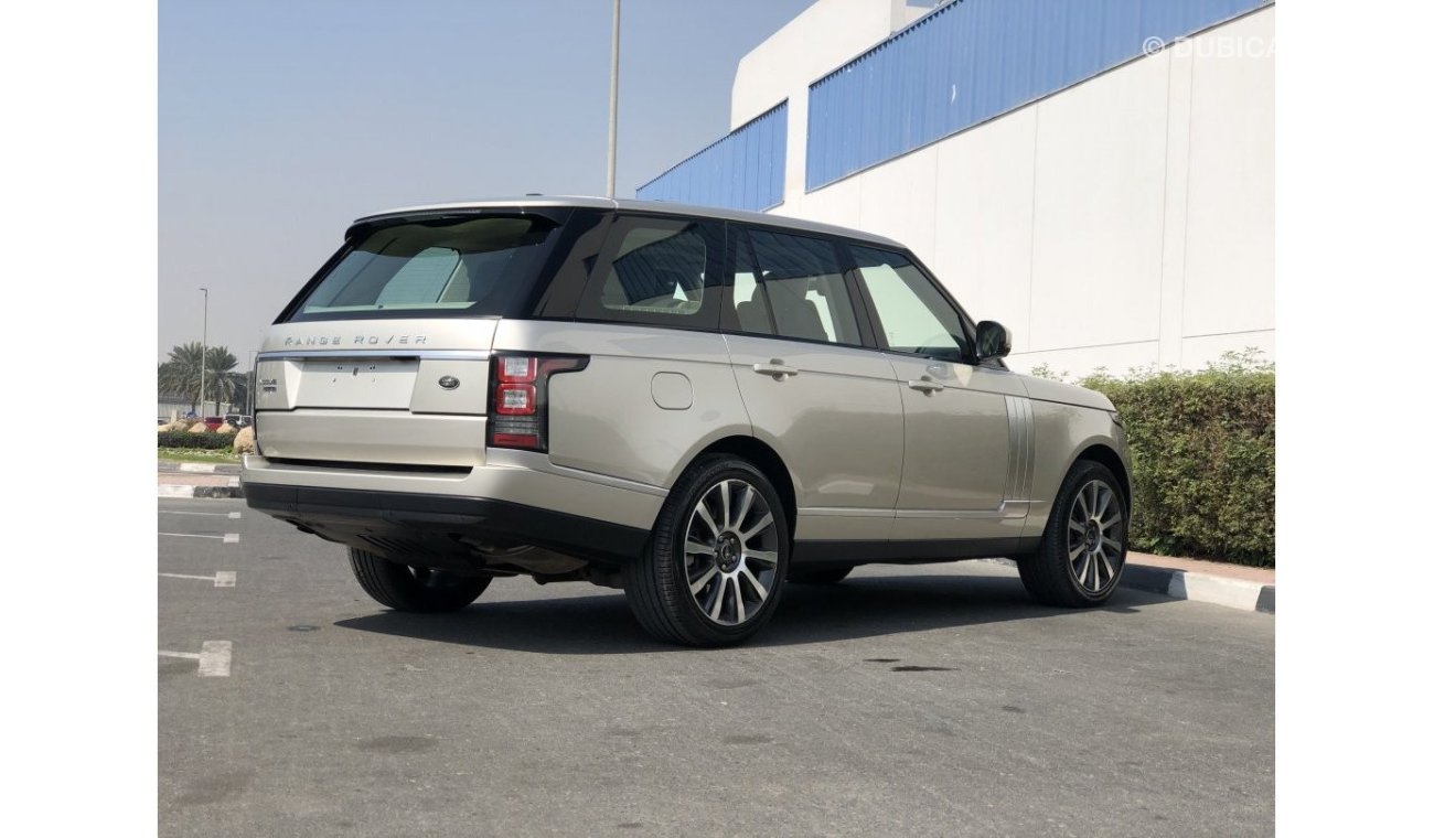 لاند روفر رانج روفر فوج سوبرتشارج 2014 RANGE ROVER VOGUE SUPERCHARGED V8 5.0 LTR ONLY 2961X60 MONTHLY 1 YEAR WARRANTY