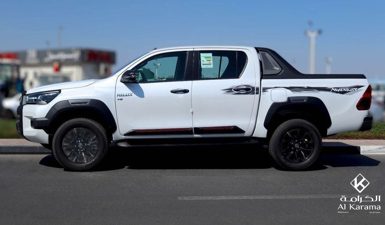 Toyota Hilux Adventure 4.0L V6 | SR5 | GCC Specs | 360 Camera | Diff Lock | Parking Assist | Black Grills