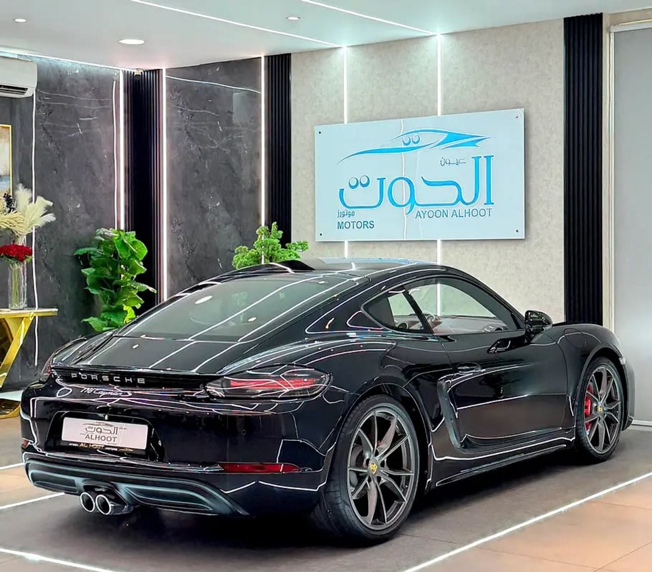 بورش كايمان ELITE BLACK S || GCC || POWERFUL ENGINE || CONDITION || TOP OPTIONS || LOW MILEAG