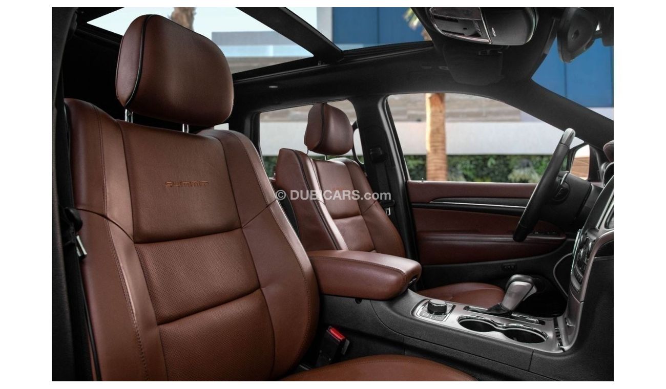 جيب جراند شيروكي Summit Edition | 1,821 P.M  | 0% Downpayment | Excellent Condition!