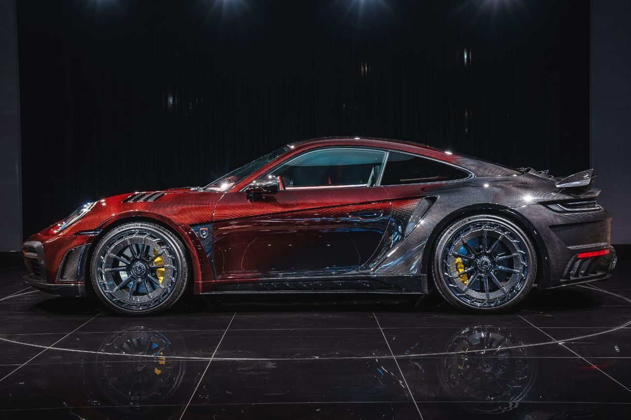 بورش 911 Porsche 911 (992) Turbo S Topcar +Full Carbon body 1of 7