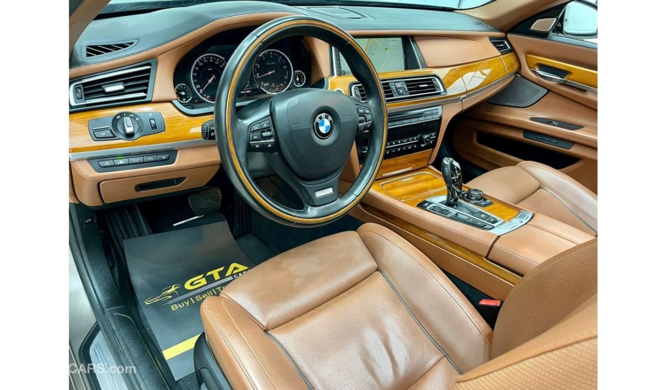 بي أم دبليو 750 2013 BMW 750 LI Individual, 1 Year Warranty, Special Edition, Fully Loaded, GCC