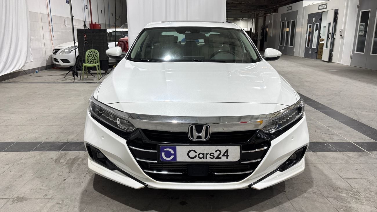 هوندا أكورد EX-L 2021 EX L | AED 1050/Month | 0 DP | 30 Day Return | Warranty | Service History