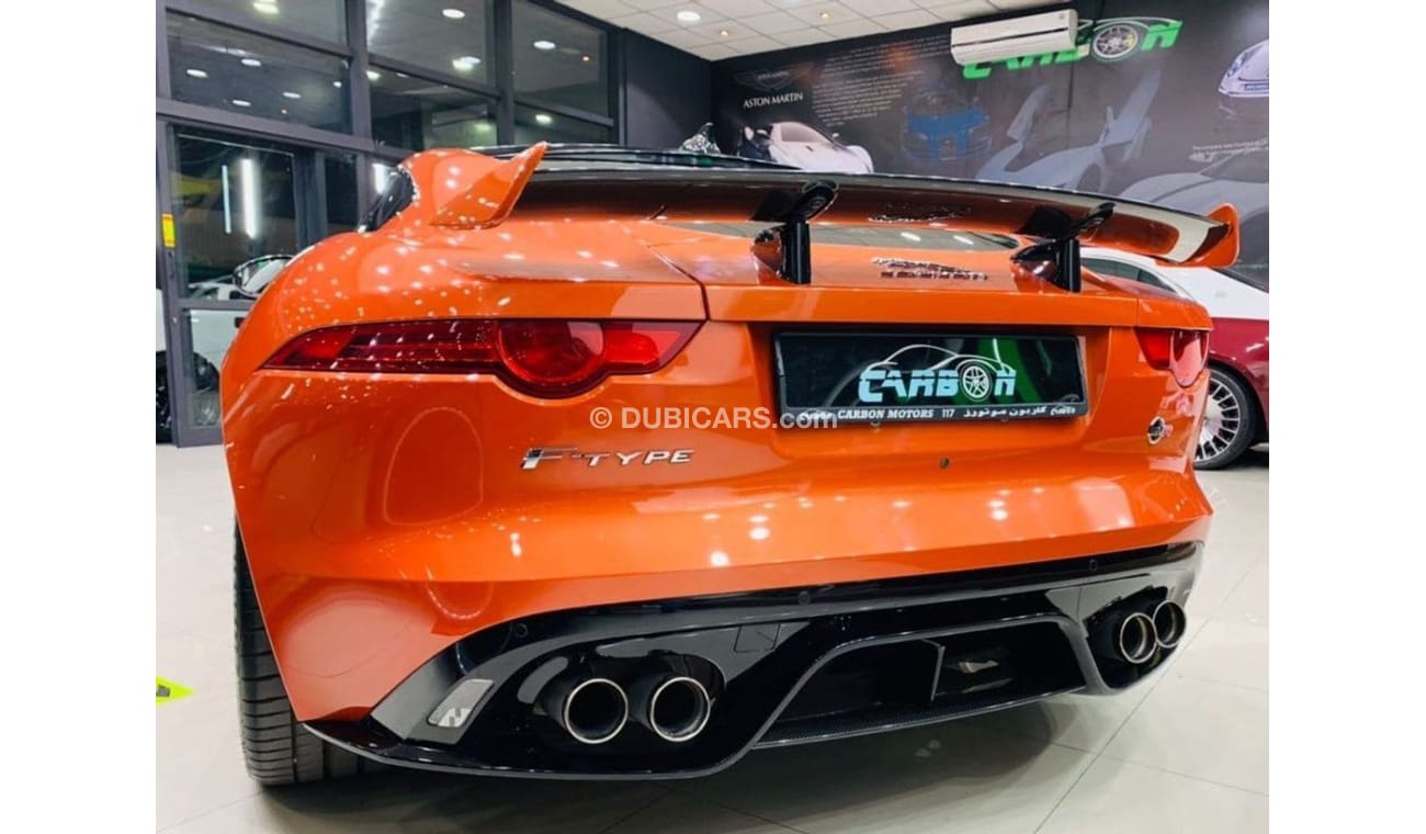 Jaguar F Type 575 HP SUPERCHARGED ENGINE CRAZY PERFORMANCE AND BRITISH LUXURY //SVR\\ ONLY FOR 249K AED