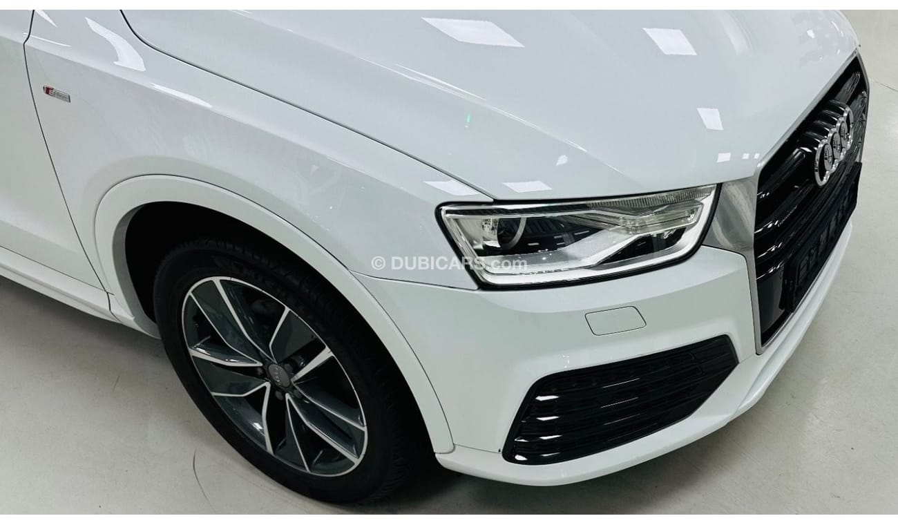 Audi Q3 35 TFSI S-Line GCC .. FSH .. S line .. Perfect Condition .. 4Cyl