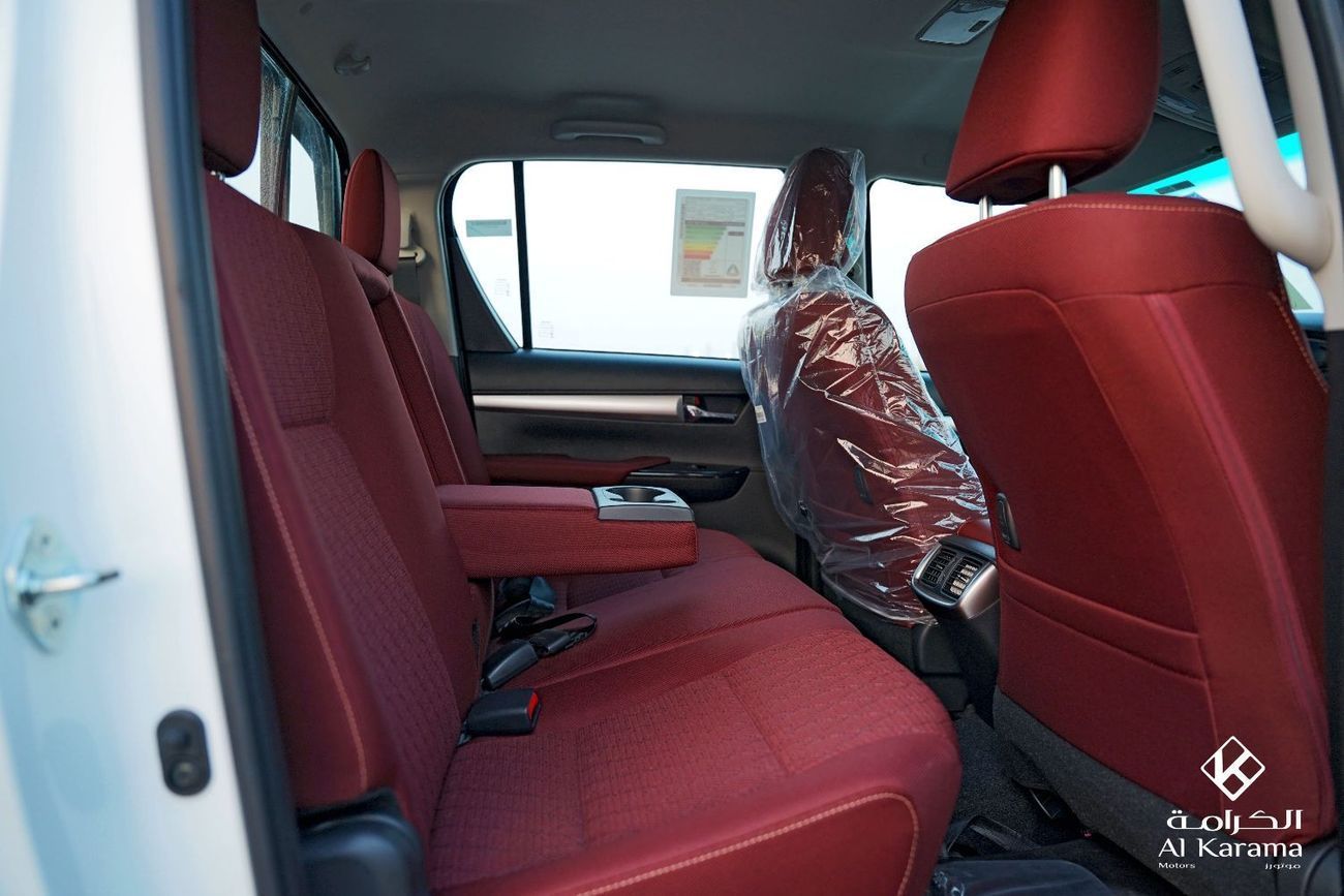 Toyota Hilux S GLX 2.4L 4WD A/T D-4D | SR5 | Full Option | Diff Lock | GCC Specs | Cooling Seats  | Rear Camera