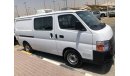 نيسان أورفان Nissan urvan 6 seater with freezer van,model:2009. Excellent condition