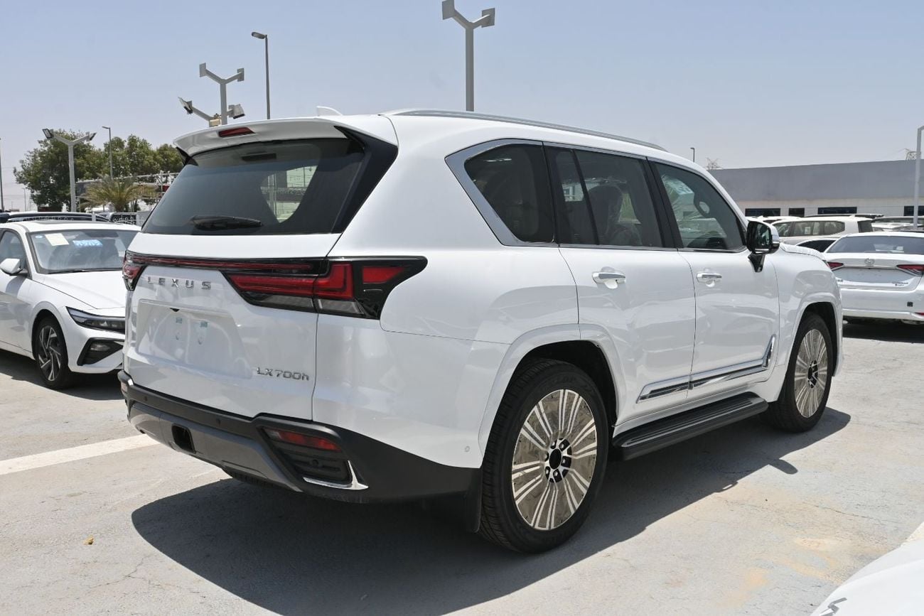 لكزس LX 700h SIGNATURE لكزس LX700h سيجنتشر 2026، محرك بنزين V6 ثنائي التيربو سعة 3.5 لتر + محرك هجين