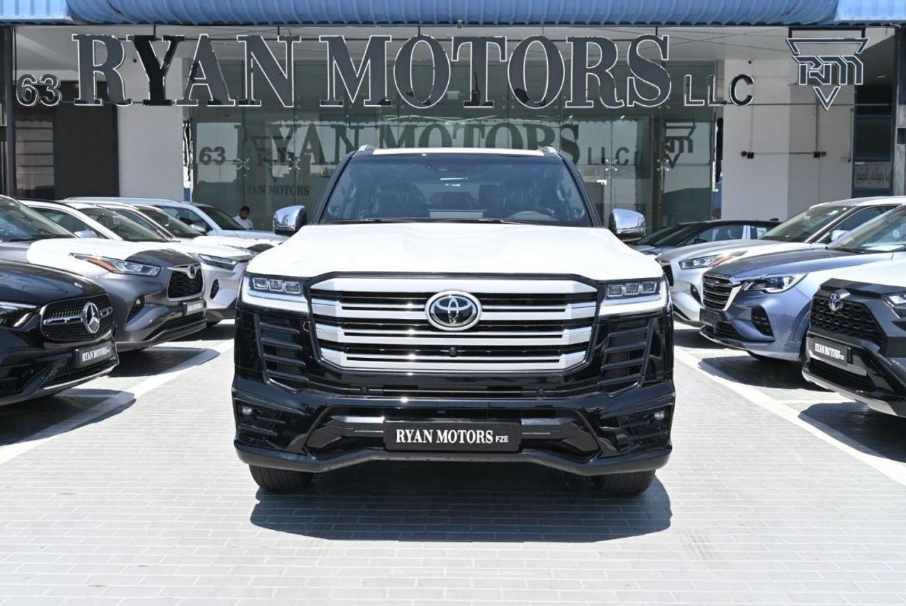 تويوتا لاند كروزر Toyota Land Cruiser VXR 3.5L TwinTurbo V6 Petrol, Color Black Model 2024