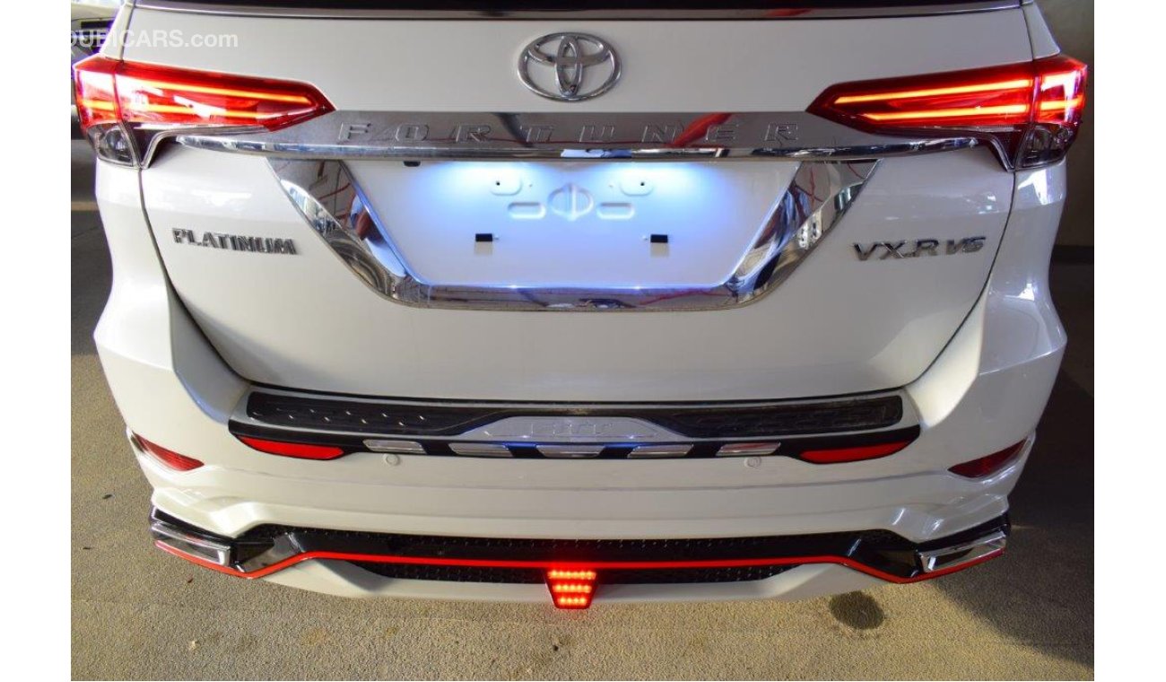 تويوتا فورتونر VXR Platinum V6 4.0L Petrol AT With Lexus Kit